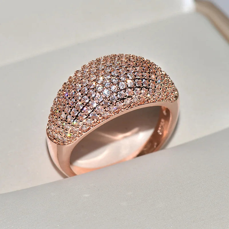 Elegant Gold Diamond Ring™