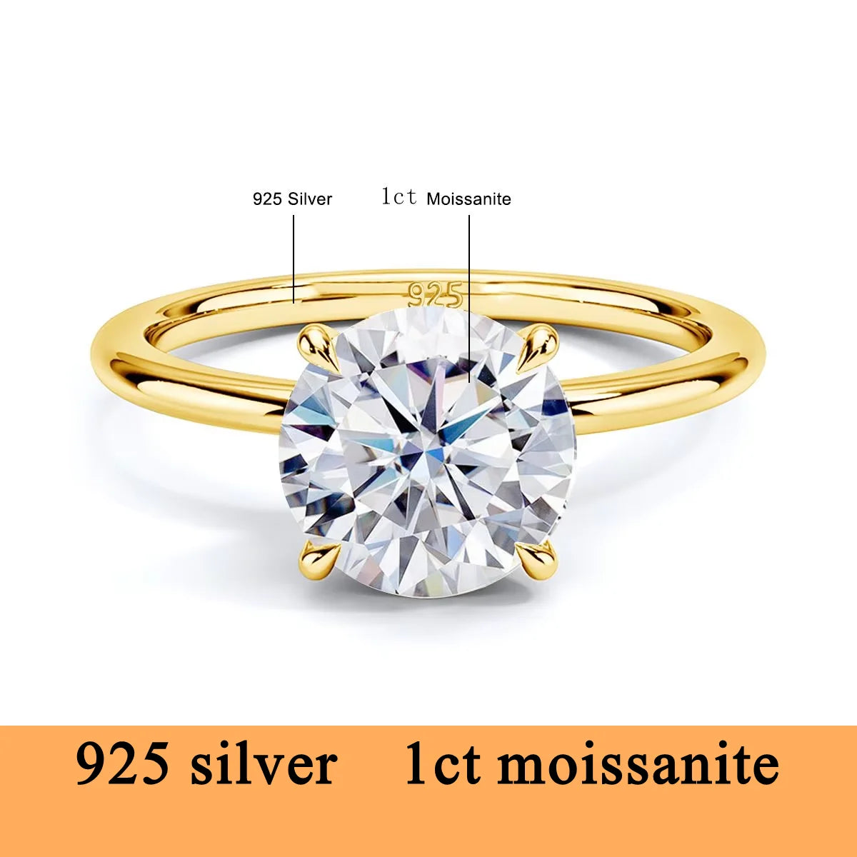 Eternal Elegance Moissanite Ring™