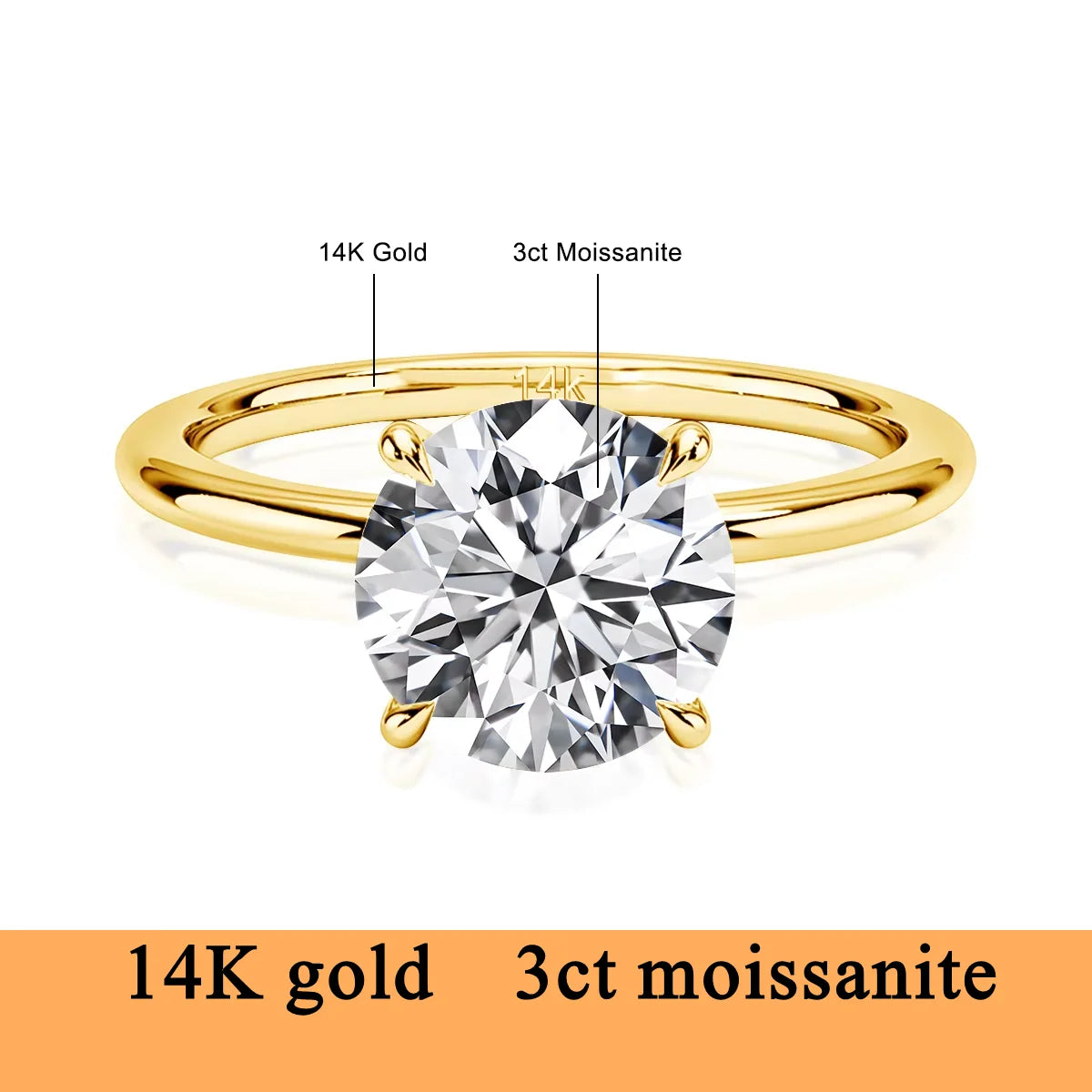 Eternal Elegance Moissanite Ring™