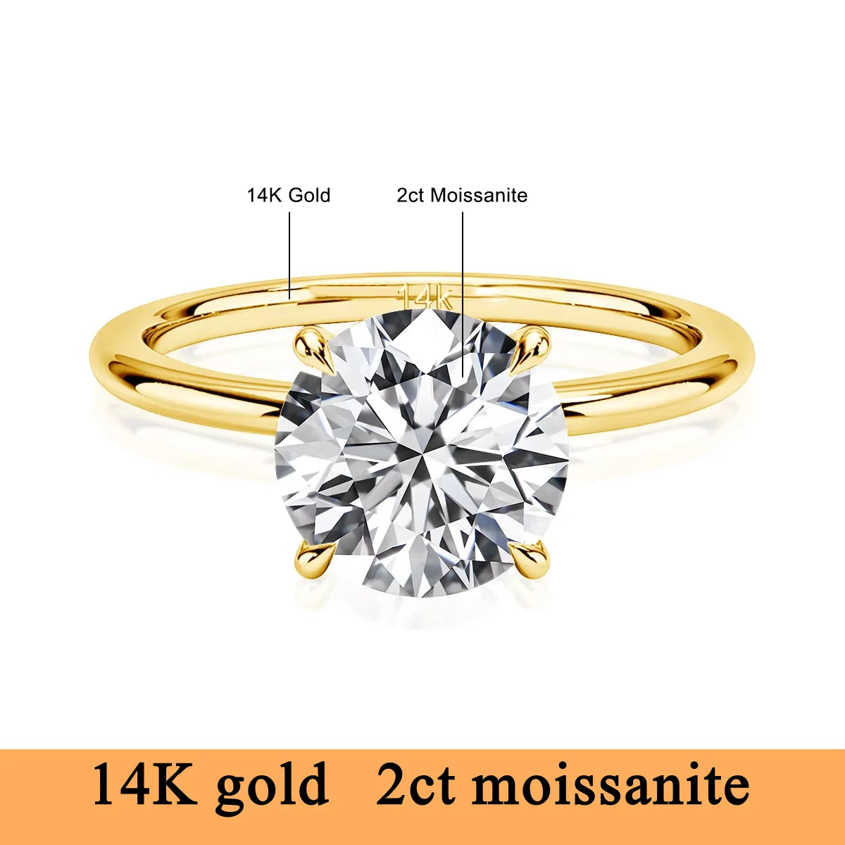 Eternal Elegance Moissanite Ring™