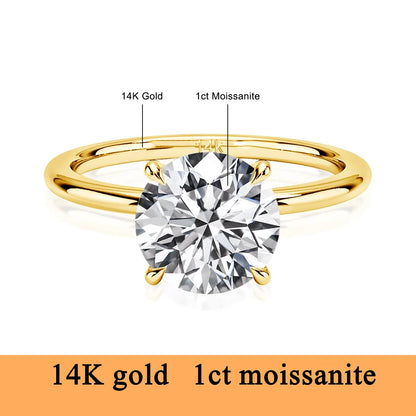 Eternal Elegance Moissanite Ring™