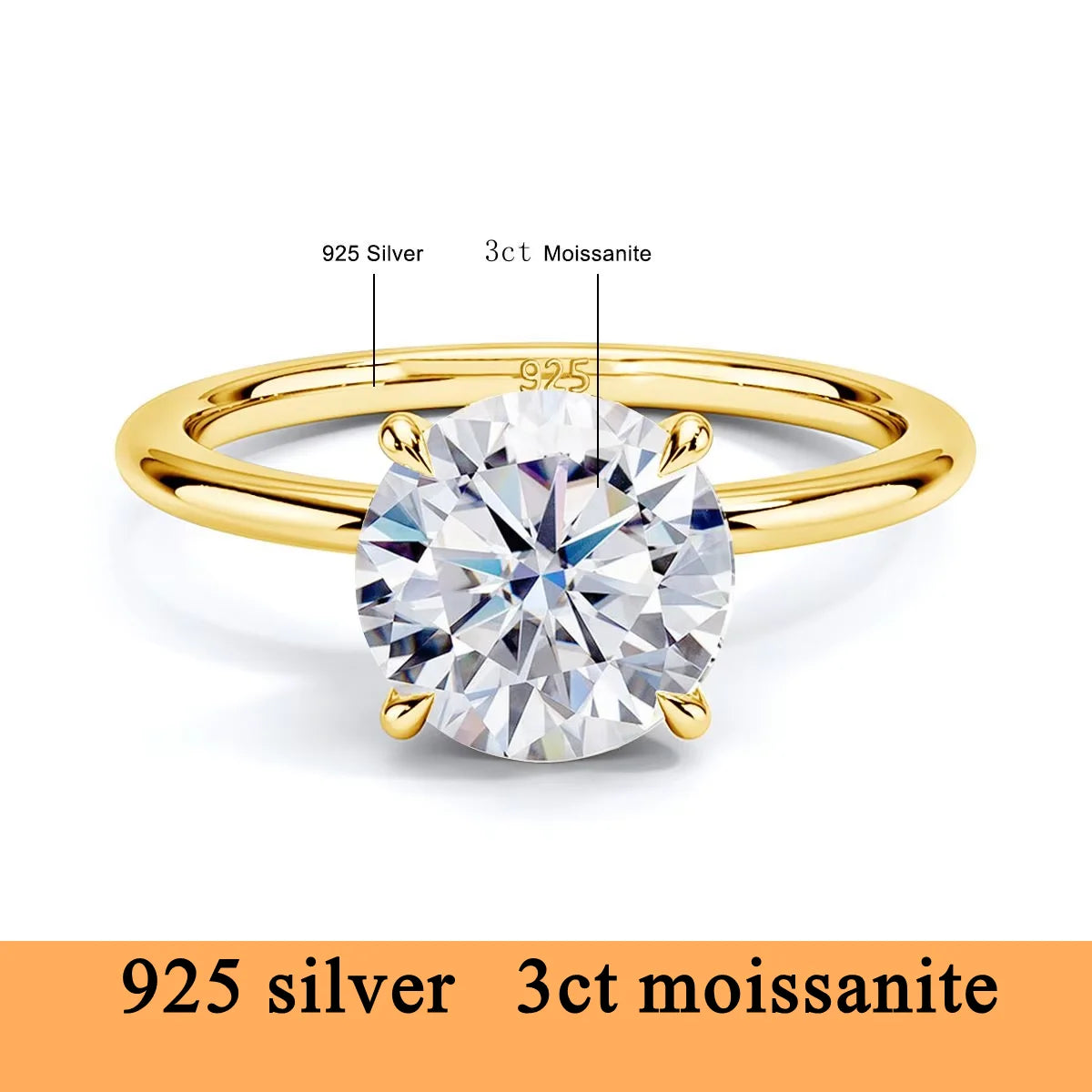 Eternal Elegance Moissanite Ring™