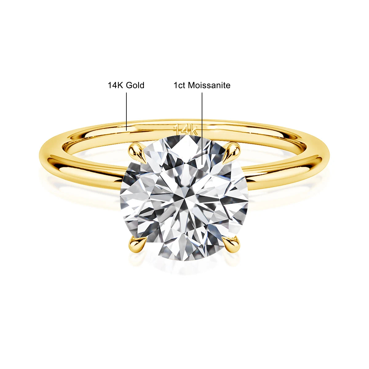 Eternal Elegance Moissanite Ring™
