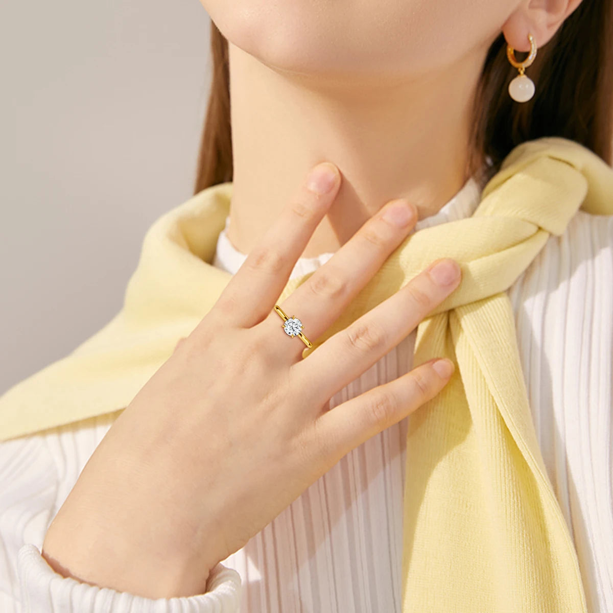 Eternal Elegance Moissanite Ring™