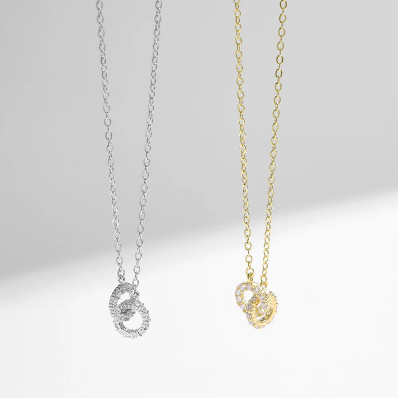 Elegant Zircon Double Circle Choker™